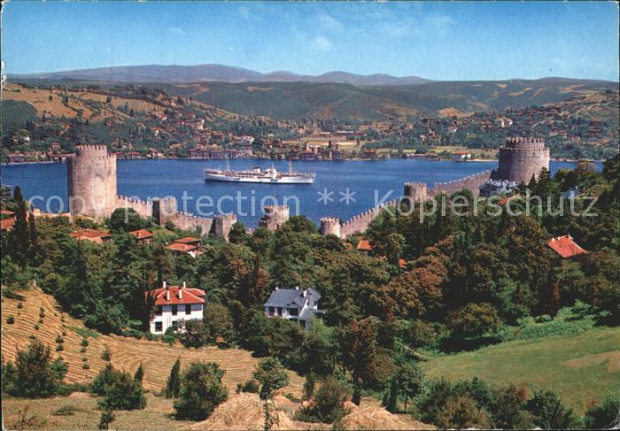 Istanbul Constantinopel Burg Bosphorus Dampfer