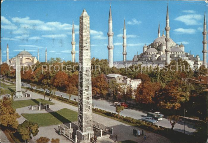 Istanbul Constantinopel Hippodrom Blaue Moschee