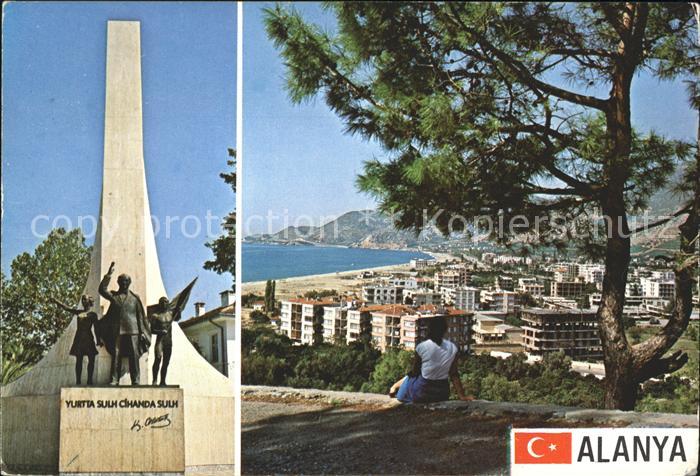 Alanya Atatuerk Denkmal Teilansicht