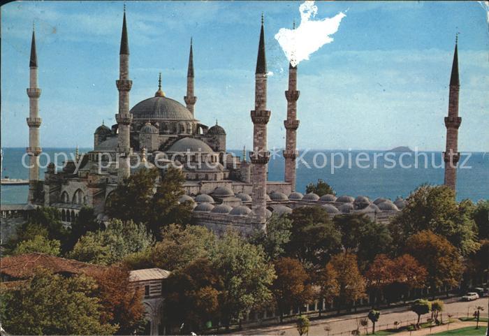 Istanbul Constantinopel Blaue Moschee