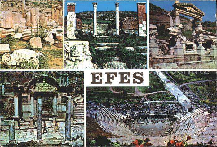 Efes Buleterion Doppel Kirche Brunnen Adrian Grosse Theater