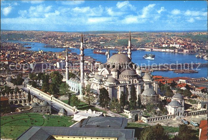 Istanbul Constantinopel Minaret Soliman Manifique Corned or