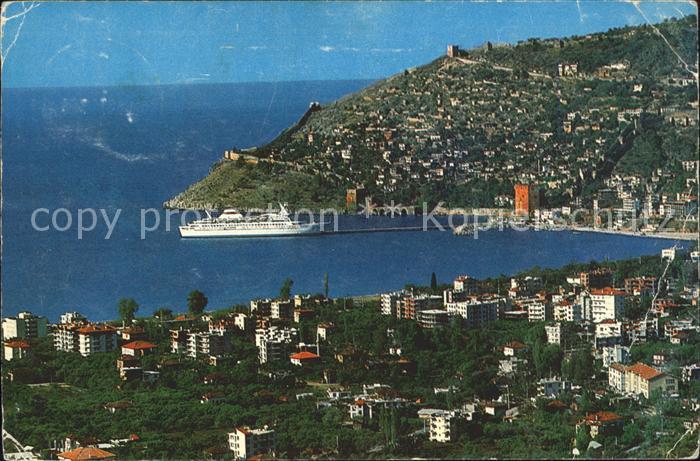 Alanya Teilansicht Dampfer