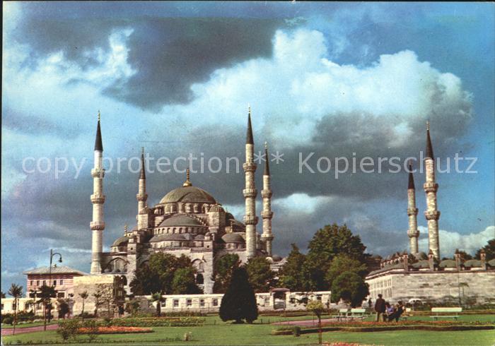 Istanbul Constantinopel Blaue Moschee