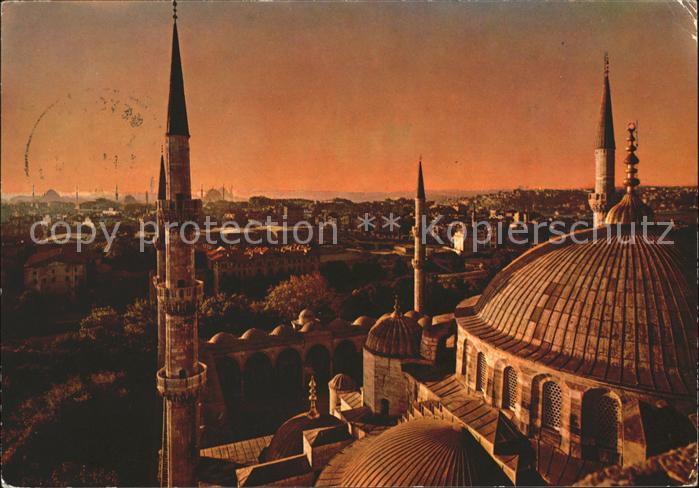 Istanbul Constantinopel Sultan Ahmet Camiinden