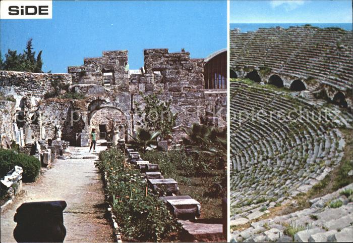 Side Antalya Theater Ruine