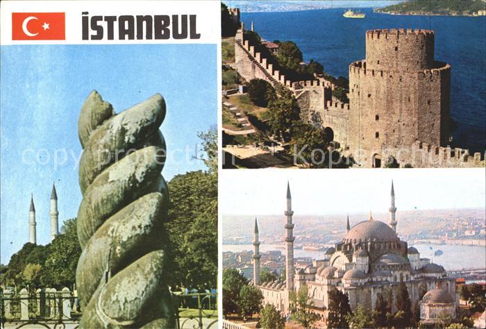Istanbul Constantinopel Moschee Burg