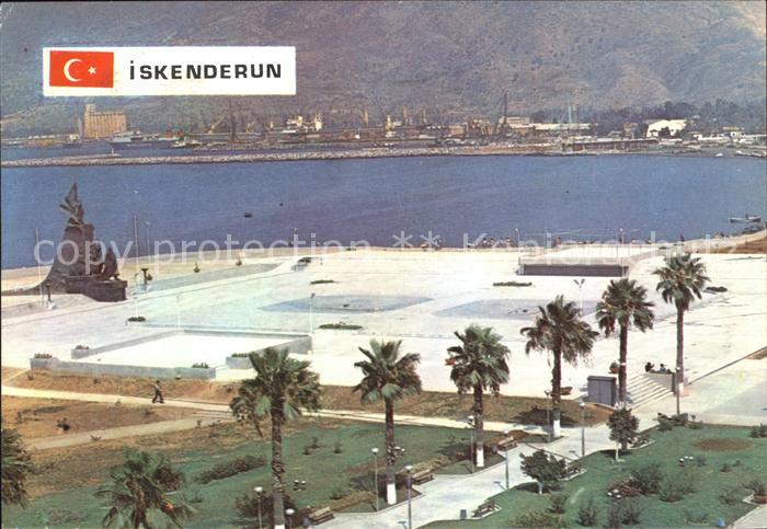 Iskenderun Denkmal Palmen