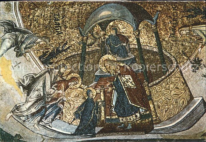 Istanbul Constantinopel Kariye Museum Vorstellung Maria Tempel Mosaik