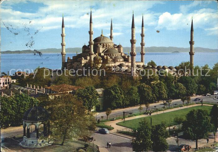 Istanbul Constantinopel Sultan Ahmet Camii