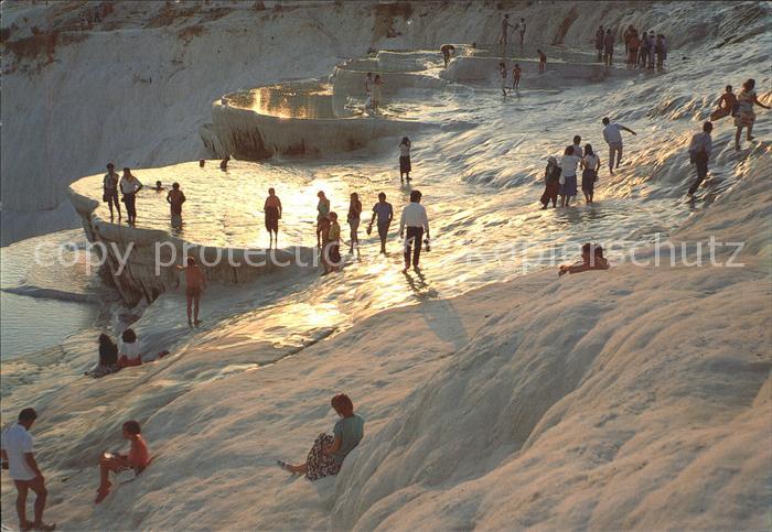 Pamukkale Denizli Hierapolis Mukaddes sehir Traverten