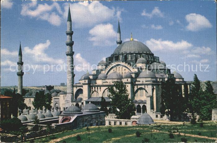 Istanbul Constantinopel Sueleymaniye Moschee