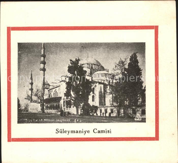 Istanbul Constantinopel Sueleymeniye Camisi