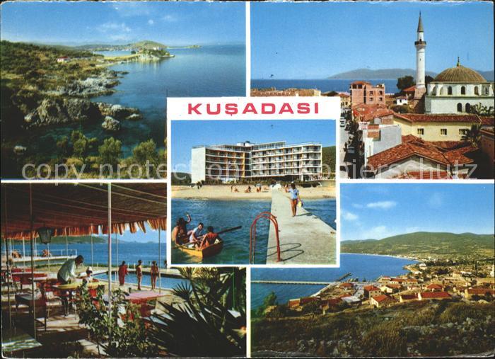 Kusadasi Hotel Moschee Cafe Teilansichten
