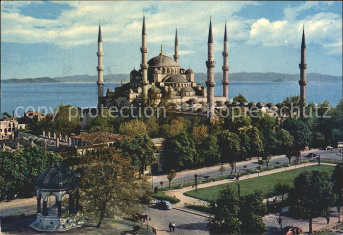 Istanbul Constantinopel Blaue Moschee