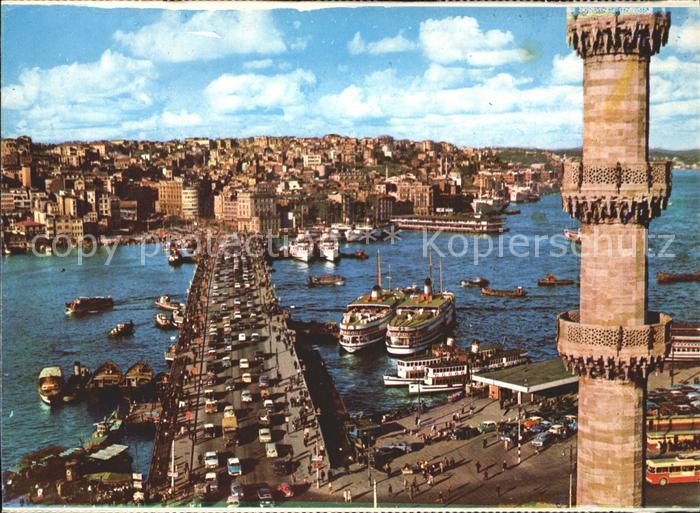 Istanbul Constantinopel Galata Bruecke