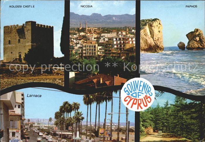 Zypern Cyprus Kolossi Castle Nicosia Paphos Larnaca
