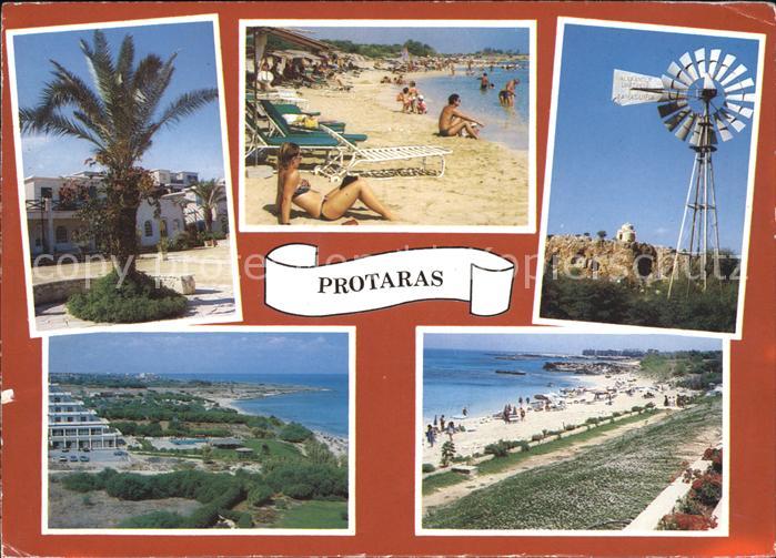 Protaras Cyprus Zypern Strand Palme Hotel