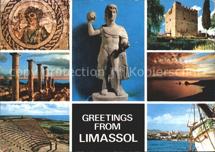 Limassol Castle Kolossi Wandgemaelde Segelboot