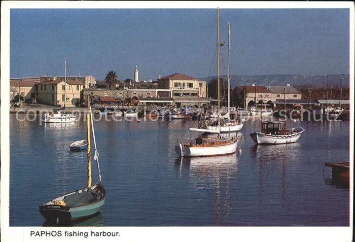 Paphos fishing harbour Segelboot