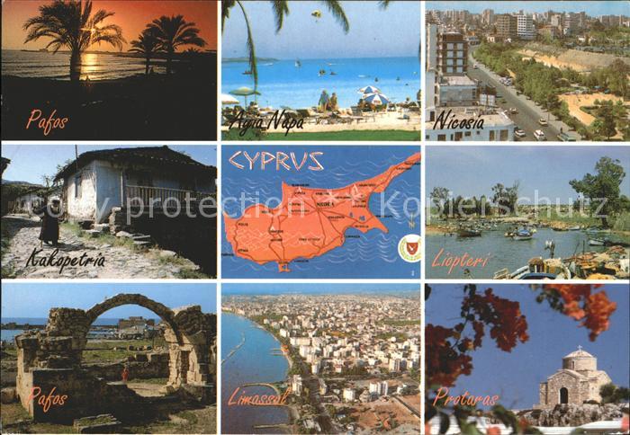 Zypern Cyprus Pafos Ayia Napa Nicosia Protaras