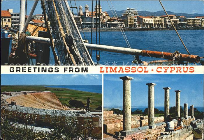 Limassol Ruine Segelboot