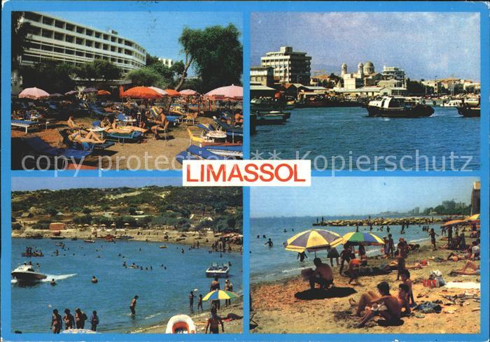 Limassol Strandleben Boot