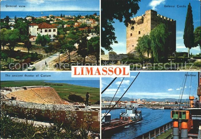 Limassol Kolossi Castle Harbour Curium