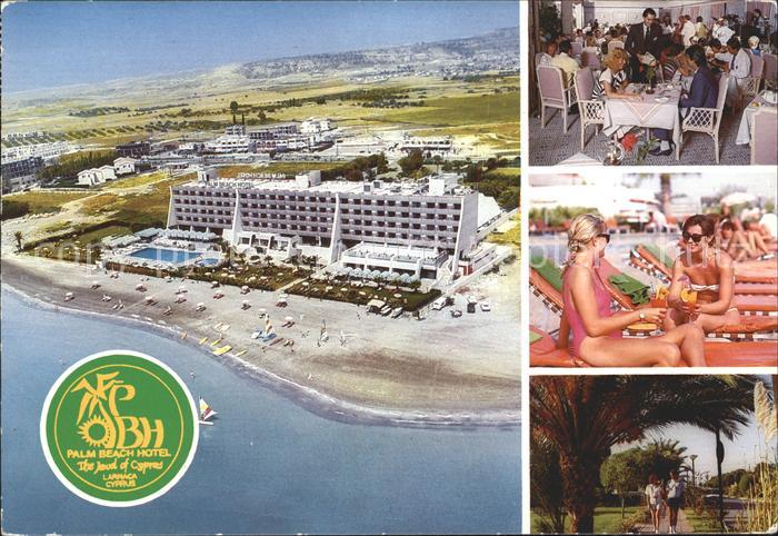 Larnaca Fliegeraufnahme Palm Beach Hotel