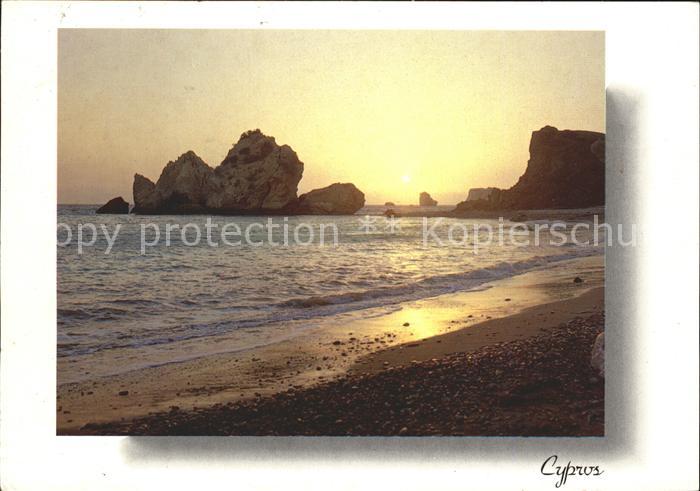 Zypern Cyprus Petra Tou Romiou Birthplace Venus