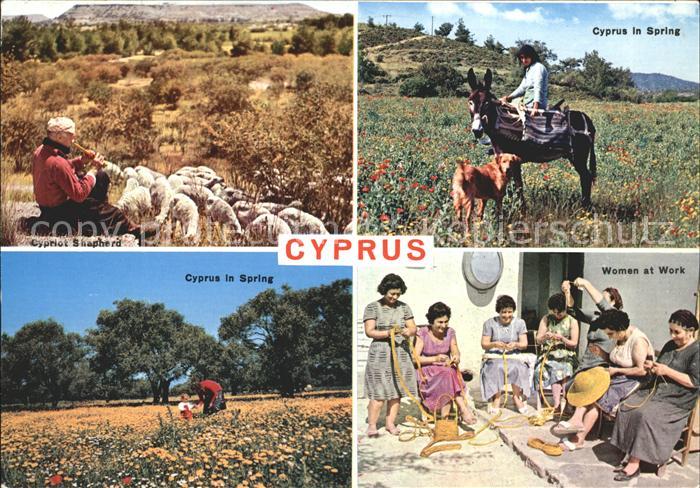Zypern Cyprus Spring Women Work Shepherd