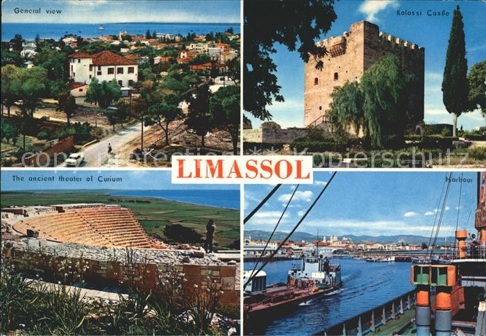 Limassol Kolossi Castle Curium Harbour