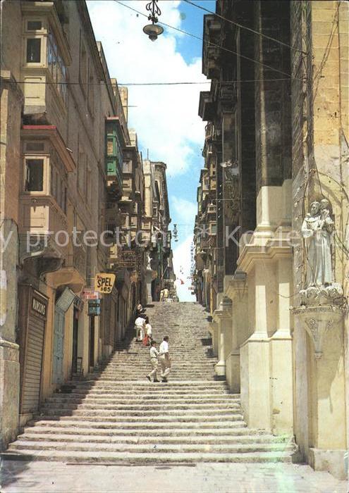 Valletta Treppenstrasse