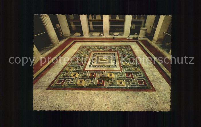 Rabat Malta Ancient mosaic Roman Villa