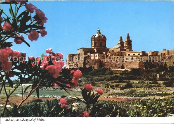 Mdina Malta Kathedrale Befestigungsanlagen Herrenhaeuser