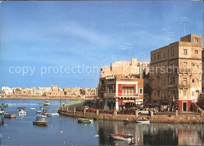 St Julians Hafen Boote