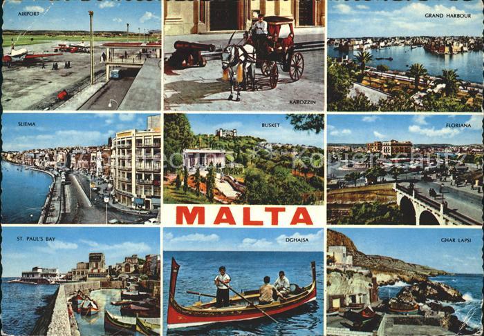 Malta Airport Karozzin Grand Harbour Floriana Char Lapsi