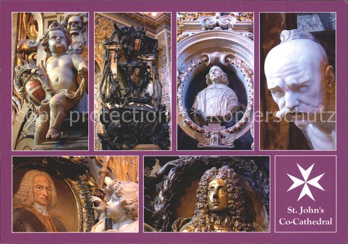 Valletta Details St. John's Co-Cathedrale interior