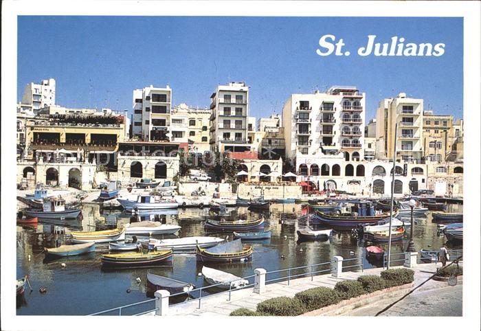 St Julians Hafen Boote
