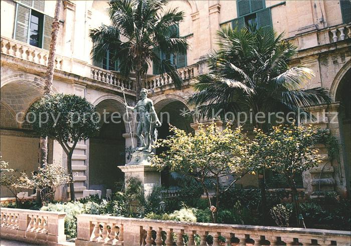 Valletta Palace Courtyard