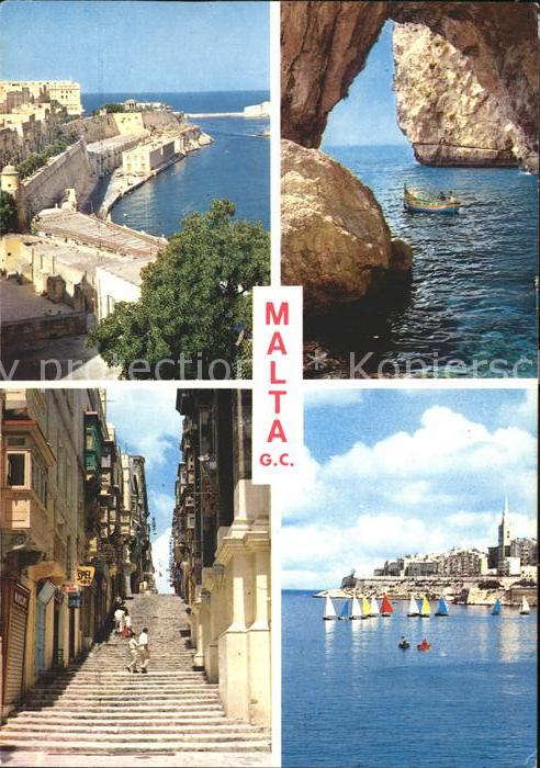 Malta Grand Harbour Blue Grotto Valletta Bastions