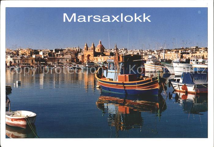 Marsaxlokk Hafen Boote