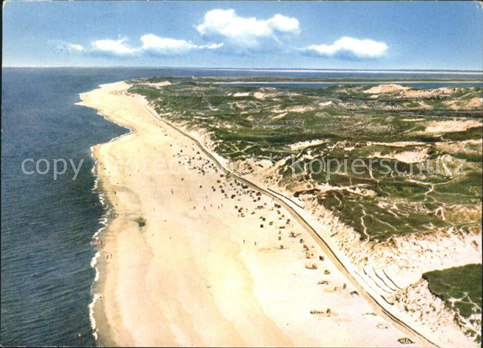 Insel Sylt Fliegeraufnahme