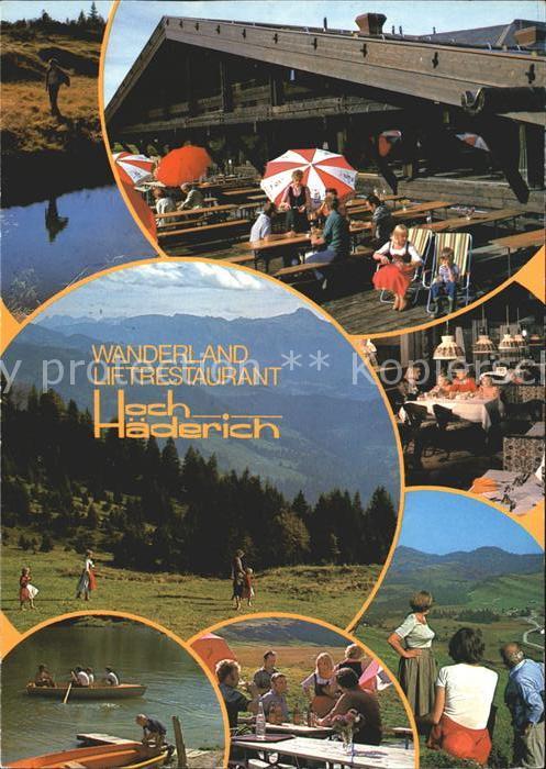 Hittisau Vorarlberg Lift-Restaurant Hoch-Haederich