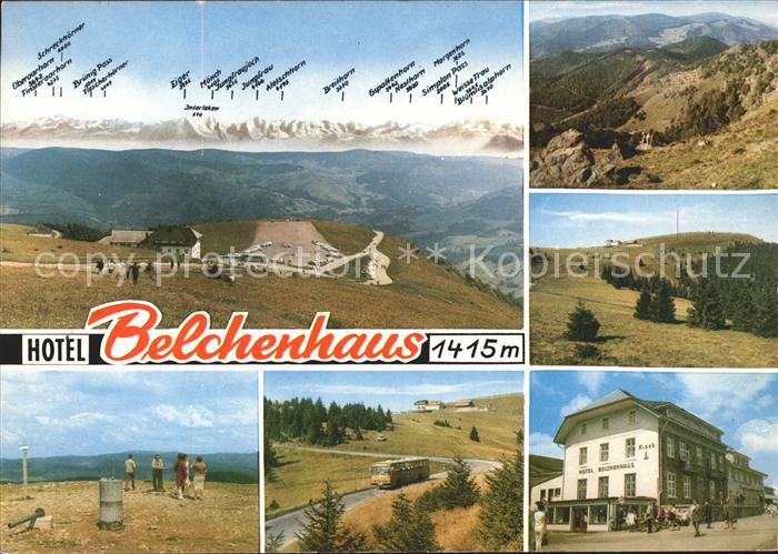 Belchen Baden Hotel Belchenhaus Panorama Schweizer Alpen