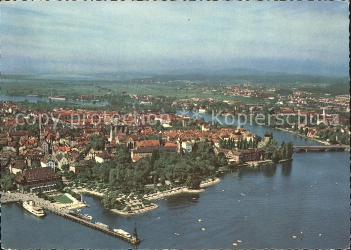 Konstanz Bodensee Fliegeraufnahme