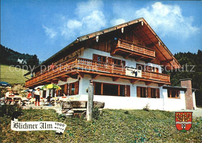 Ruhpolding Bayern Blickner Alm Terrasse