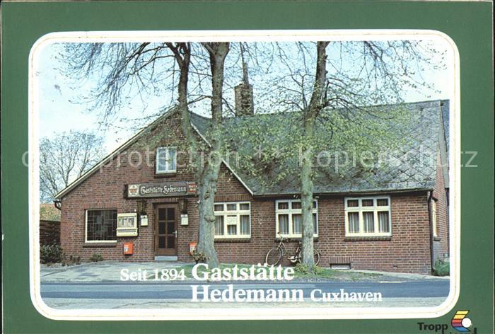 Cuxhaven Nordseebad Gaststaette Hedemann