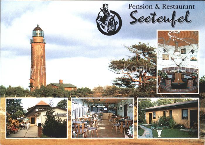 Prerow Ostseebad Pension Restaurant Seeteufel Details Leuchtturm