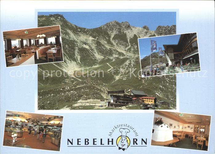Oberstdorf Nebelhorn Bergstation Marktrestaurant Panorama